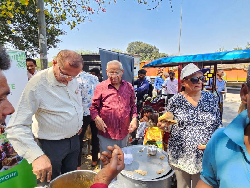 Donating Water Cooler for Community Center, Aurobindo Place Market