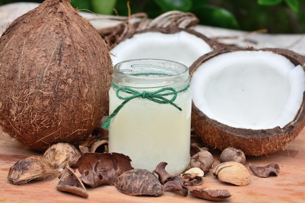 Apply COCONUT OIL to the soles of your feet
