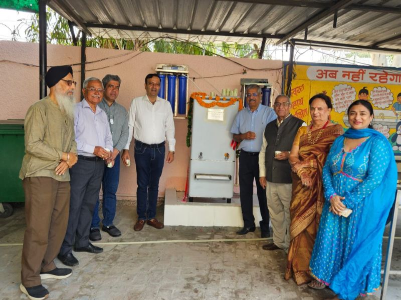 Water Cooler at Gurdwara Nanak sar at GK-2