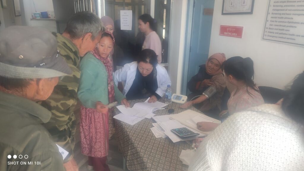 Medical Camp at Phyang Village, Ladakh on 14 Oct 2025