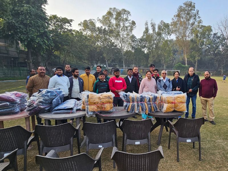 Jacket Distribution at Gulmohar Park on 06.01.2026