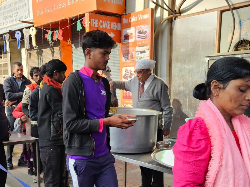 Food for all at Gurudwara on 12.02.2026